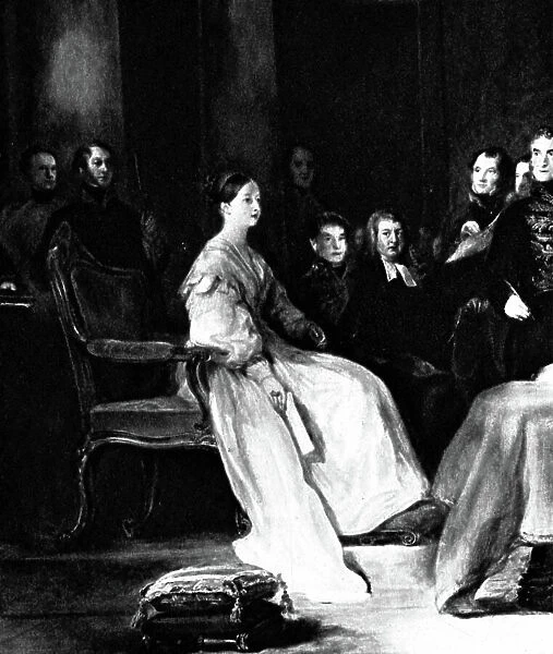 The first council of Queen Victoria