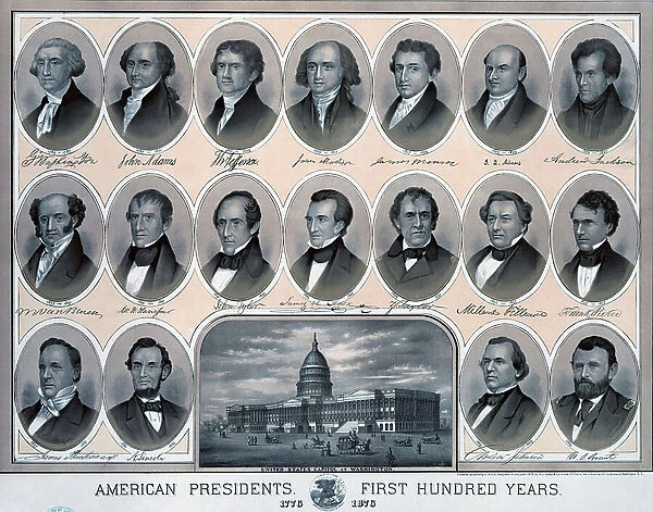 First hundred years of American Presidents, 1876