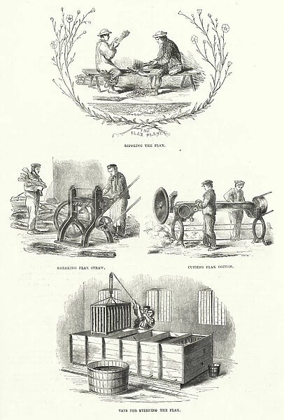 Flax Works (engraving)