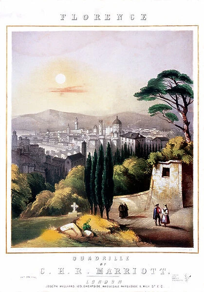 Florence - Panorama (engraving)