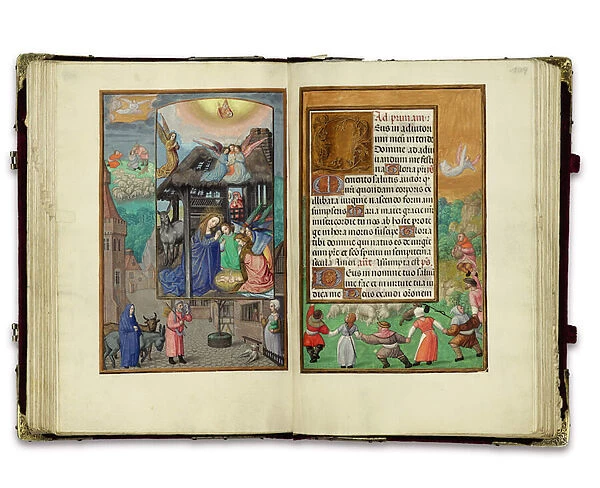 Folios from the Rothschild Book of Hours, Ghent or Bruges, c