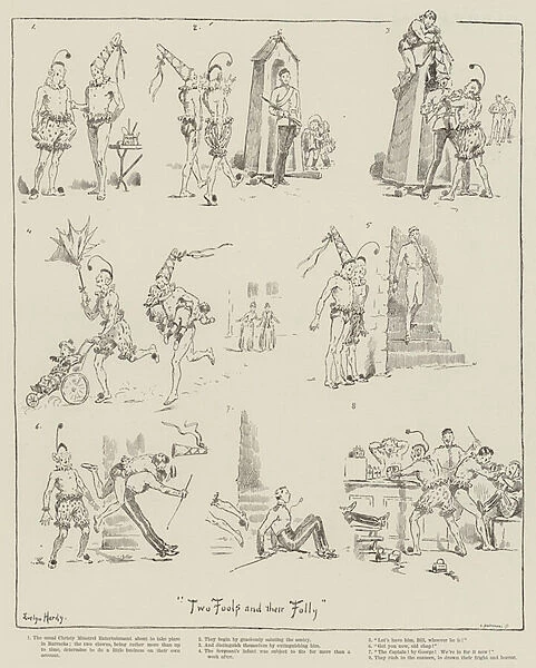 Two Fools and Their Folly (engraving)