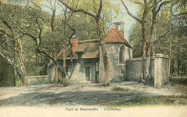 Foret De Rambouillet, L Ermitage (colour photo)