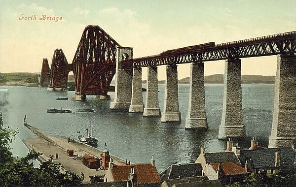 Forth Bridge (colour photo)
