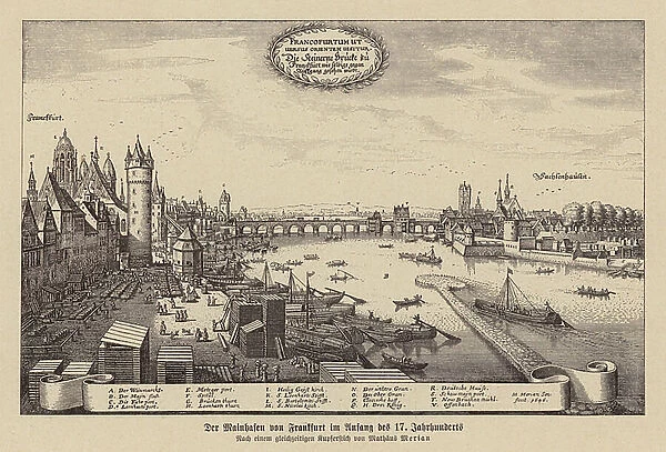 Frankfurt am Main, 17th Century (engraving)