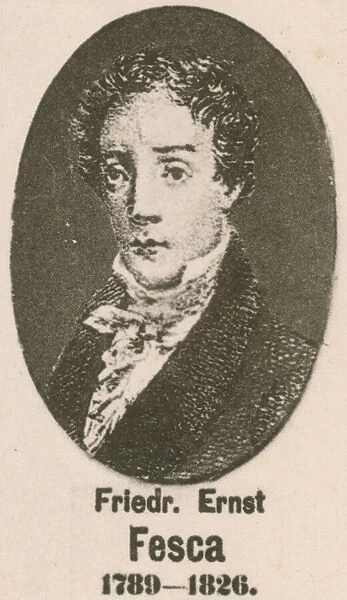 Friedrich Ernst Fesca (gravure)