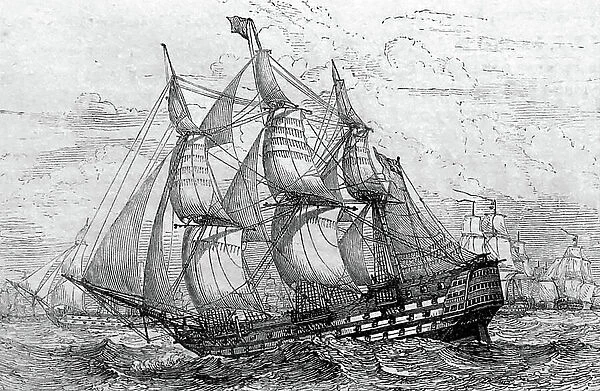 A Galleon, 1850