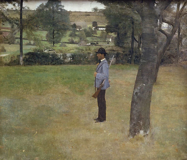 The Game Warden, 1883 (oil on canvas)