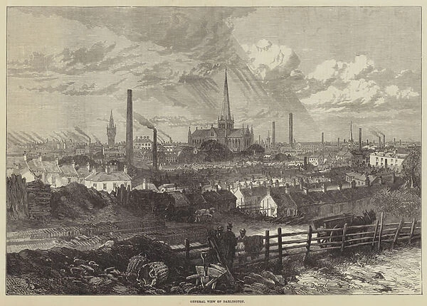 General View of Darlington (engraving)