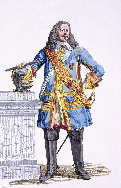 George Monke (1608-70) Duke of Albemarle from Receuil des Estampes