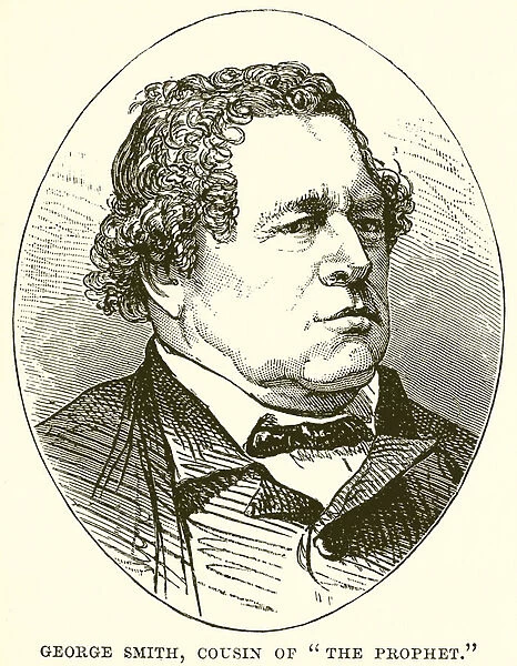 George Smith, cousin of 'The Prophet'(engraving)