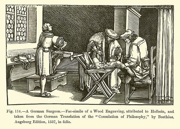 A German Surgeon (engraving)