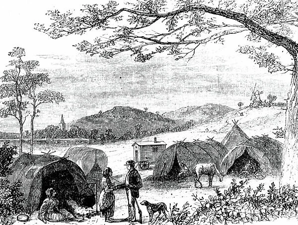 A Gipsy Encampment, 1868
