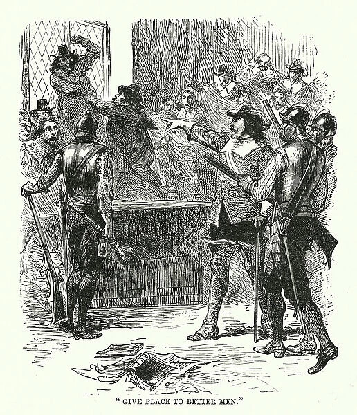 'Give place to better men' (engraving)