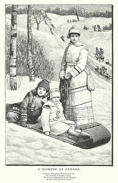 A Glimpse at Canada (engraving)