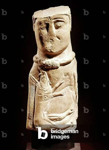 God of Euffigneix (France), Gallo-Roman art, 1st century BC, photo by Hubert Josse