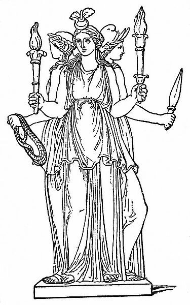 Goddess Hecate (engraving)