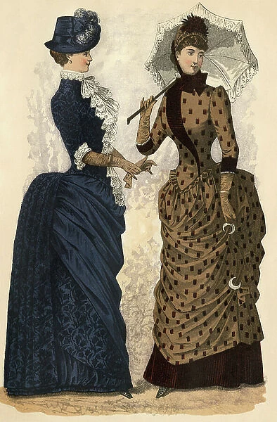 Godey's ladies fashions, 1880s
