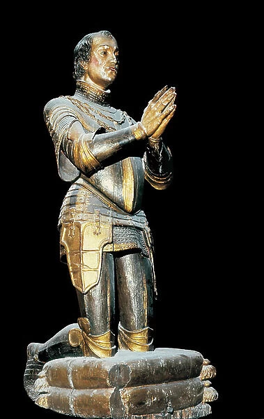 Gonzalo Fernandez de Cordoba, called El Gran Capitan (1453-1515) (sculpture)