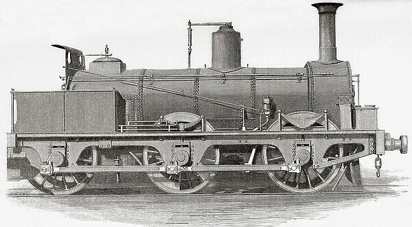 Goods locomotive, 1862