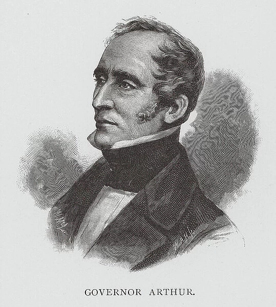 Governor Arthur (engraving)