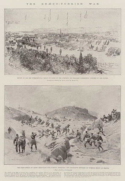 The Graeco-Turkish War (litho)