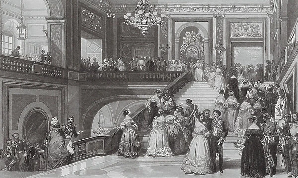 Grand Fete, Palace of Versailles (engraving)