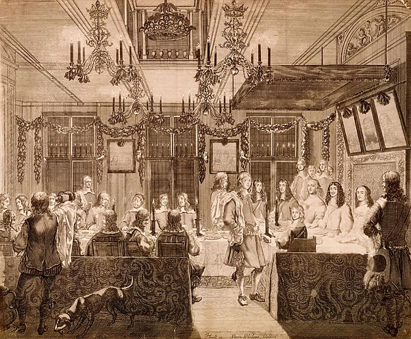 The Great Feast of the Estates of Holland made to the King and to the Royal Family
