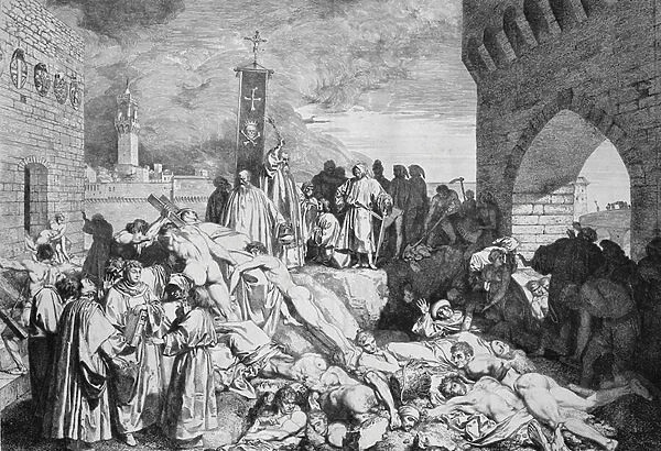 The Great Plague of Florence of 1348 - The plague of Florence in 1348