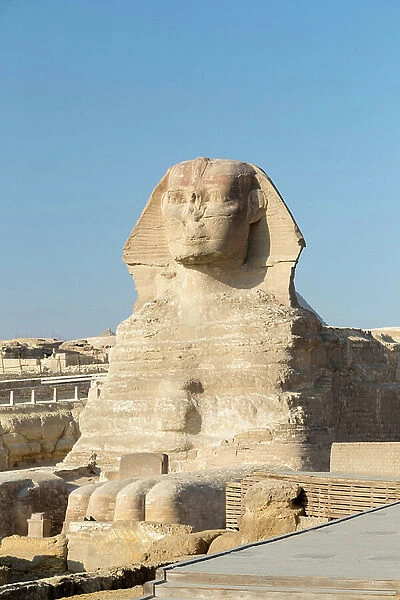 The great Sphinx, Giza, Cairo, Egypt, 2020 (photo)