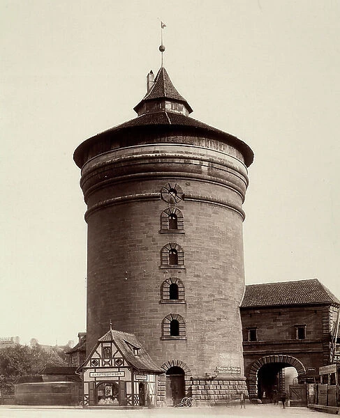 One of the great towers (Frauenthorturm) of Nuremberg