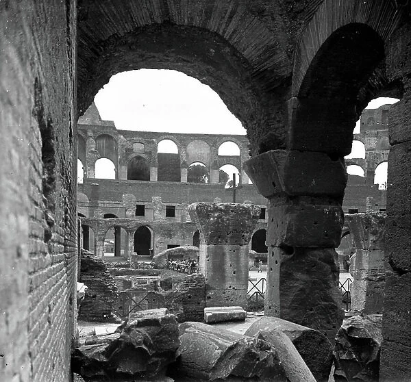 Greece, Thessaloniki or Salonica: Roman ruins, 1916