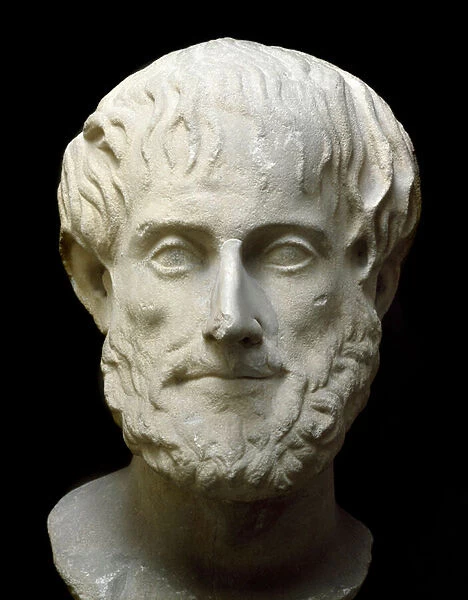 Greek Antiquite: 'Portrait of Aristotle (384-322 BC)'