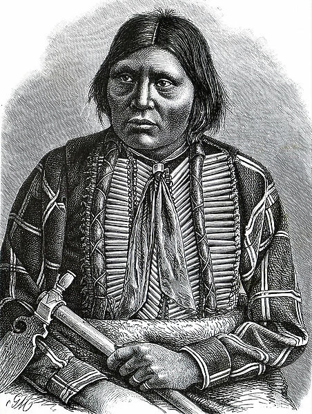 Grey Eagle an Apache chief