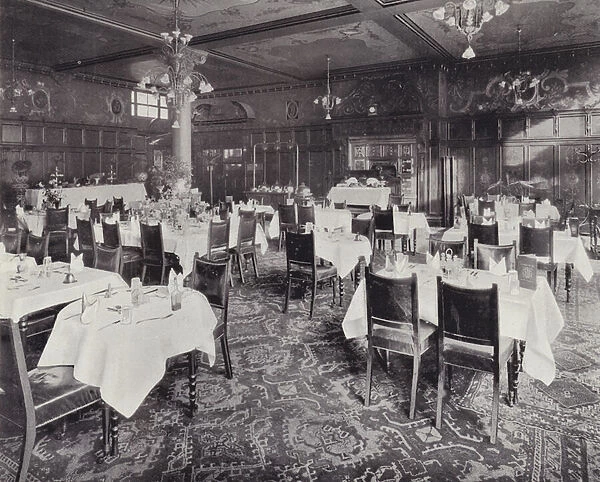 The Grill Room and Buffet, Harrods (litho)