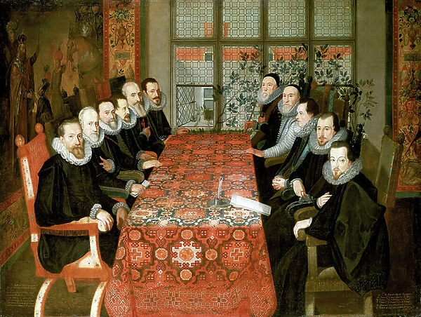Group portrait: the representatives at the Somerset House conference