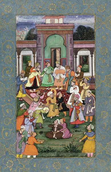 Group of Whirling Dervishes, from the Large Clive Album, c