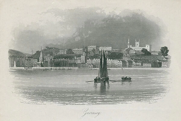 Guernsey, 1842 (engraving)