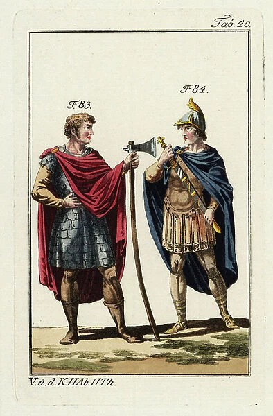 Guy I (1020s~1100), count of Ponthieu, and equerry. 1796 (engraving)