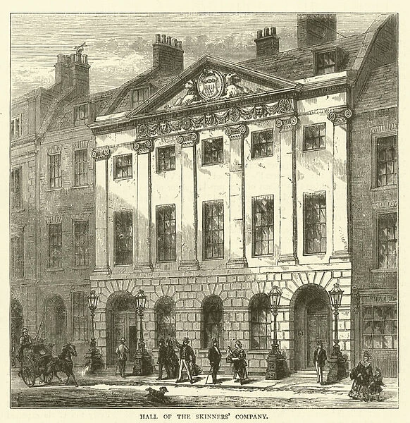 Hall of the Skinners Company (engraving)