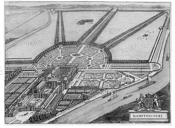 Hampton Court Palace, c. 1714-16 (engraving)