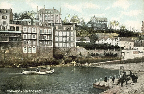 Harbour, Dinard (colour photo)
