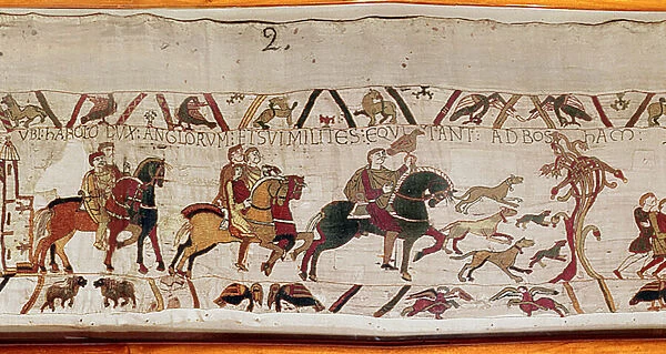 Harold is sent with his men to Normandy by Edward the Confessor