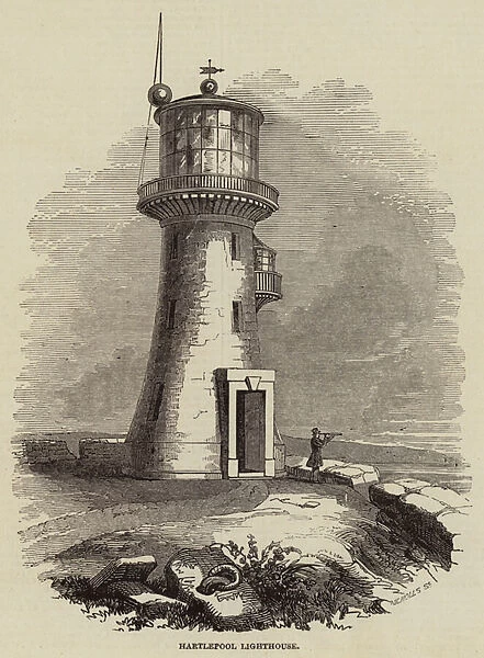 Hartlepool Lighthouse (engraving)