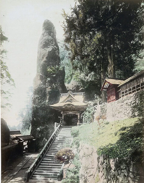 Haruna - Japan 1880-1910 - Hand coloured photo