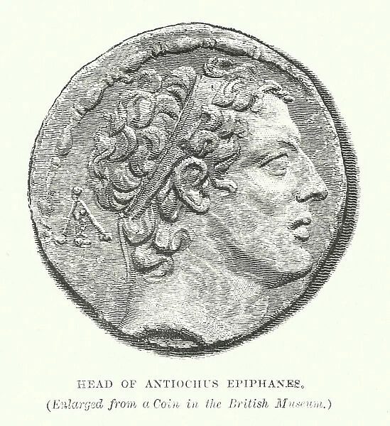 Head of Antiochus Epiphanes (engraving)
