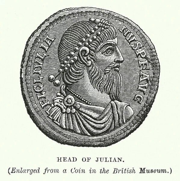 Head of Julian (engraving)