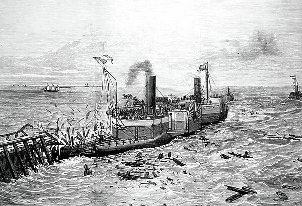 Henry Bessemer's cross-channel steamer, 1850