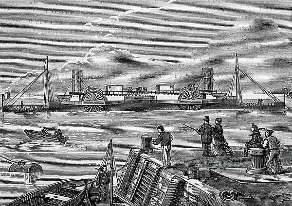Henry Bessemer's cross-channel steamer, 1850