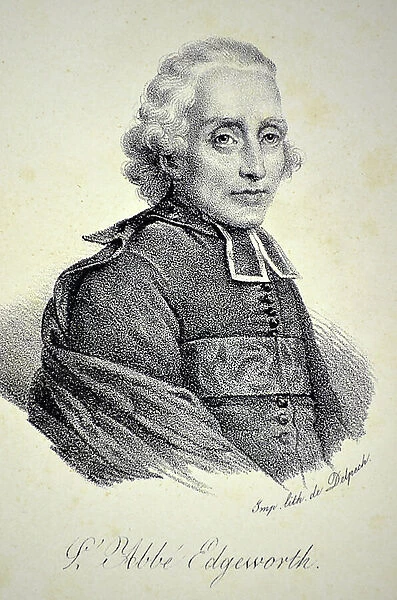 Henry Essex Edgeworth, 1832 (litho)